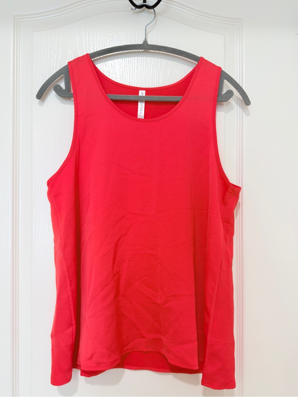 Fabletics Hot Coral Flowy Sleeveless Tank Top Women's Medium Casual Summer